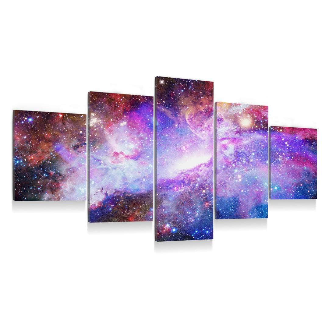 Neon Pawn selling Nebula 5x7 Geek Galaxy Painting - Ready to Hang