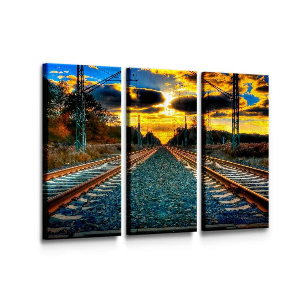 Train Tracks Wall Art – Canvas Freaks