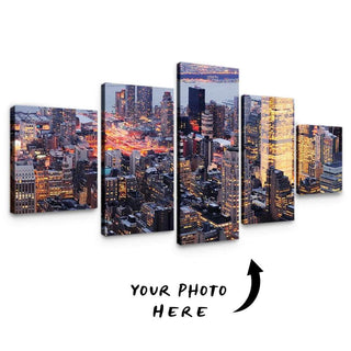 Custom Canvas Wall Art Sets - 5 Piece Canvas Wall Art – Canvas Freaks