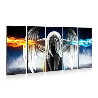 Angel Fire & Ice Wall Art – Canvas Freaks