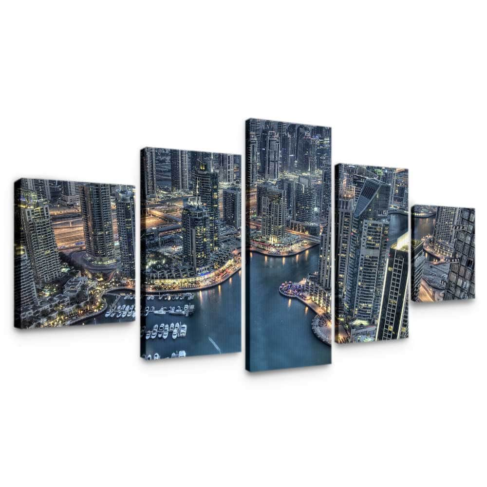 Bird's Eye of Dubai Wall Art – Canvas Freaks