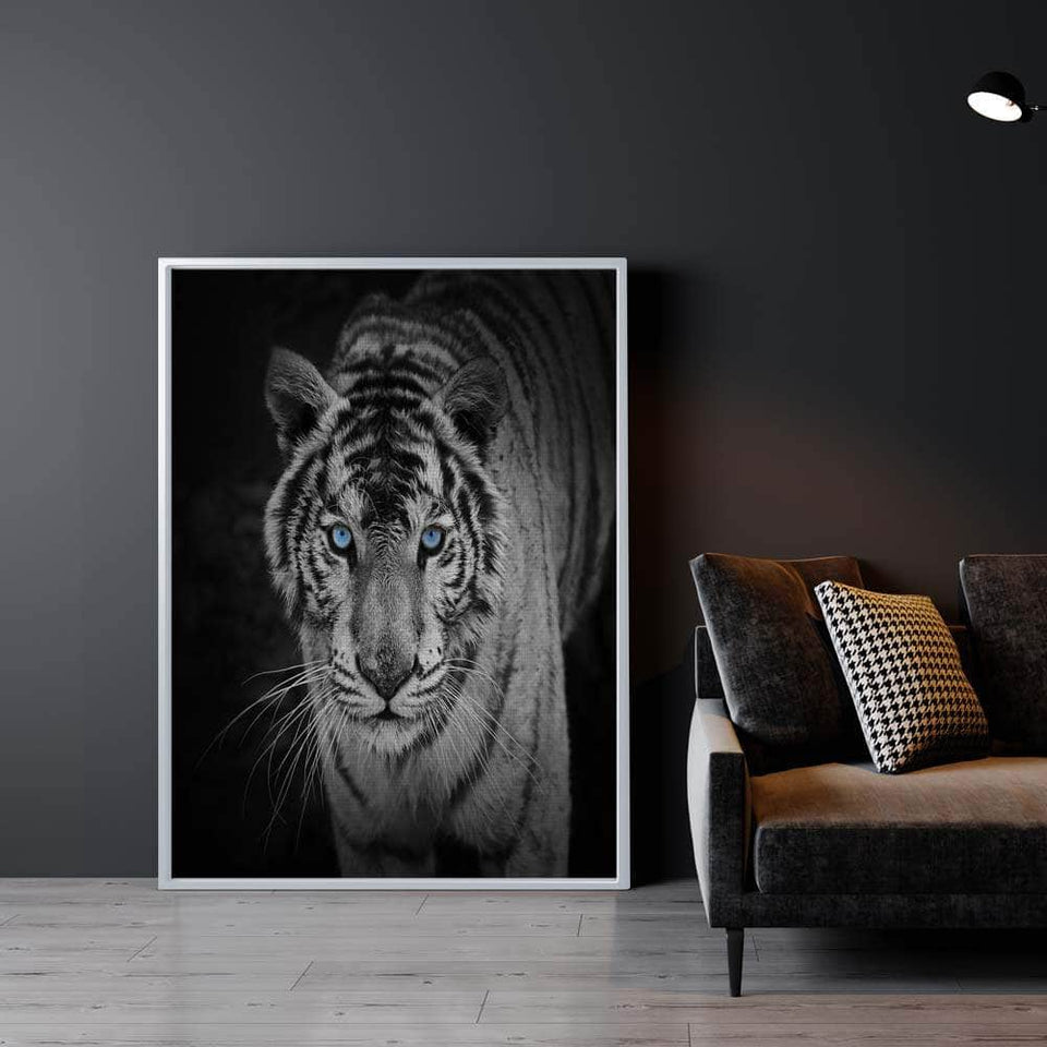 White Tiger Wall Art – Canvas Freaks