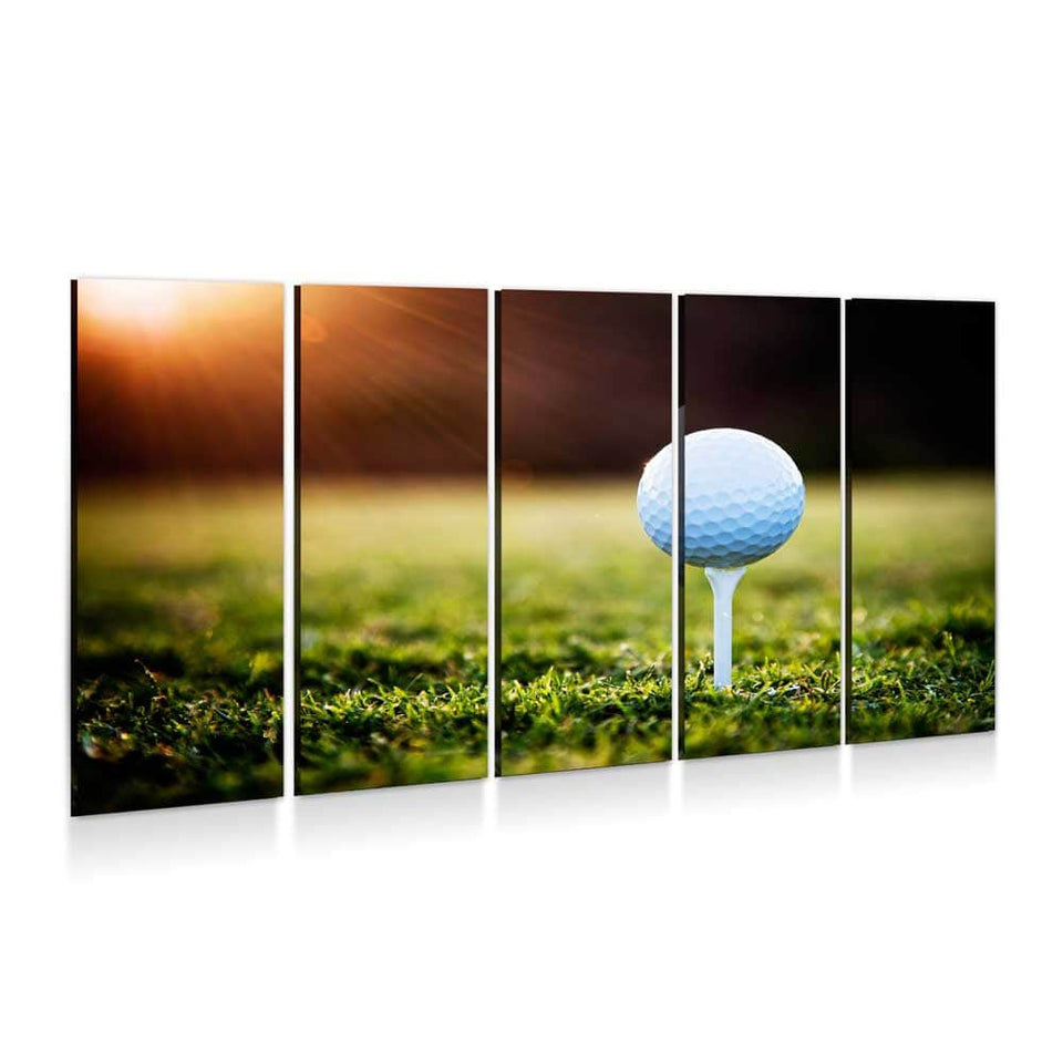 Golf Sunset Wall Art – Canvas Freaks