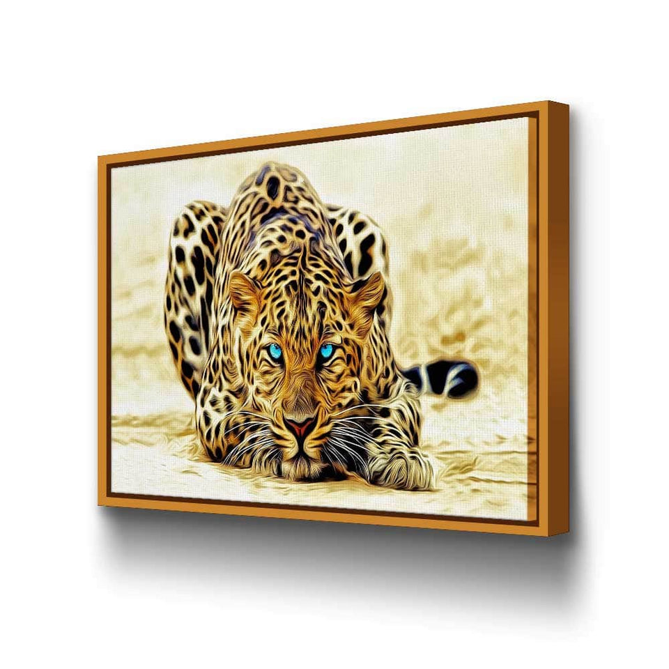 Blue Eyed Jaguar Wall Art – Canvas Freaks