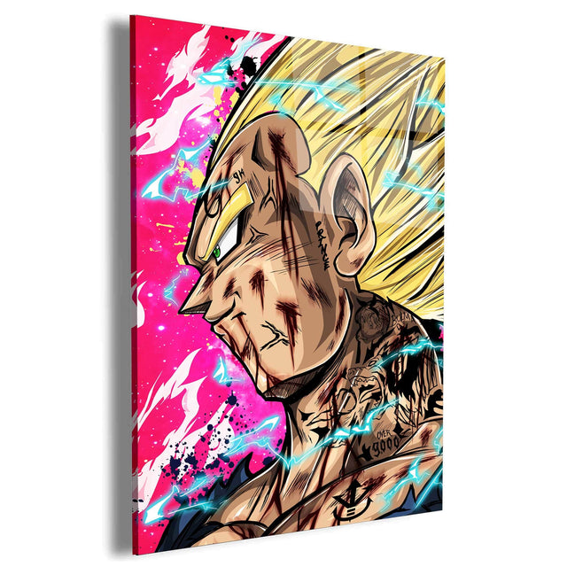 Majin Vegeta Wall Art – Canvas Freaks