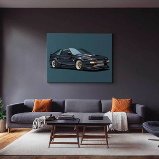 Toyota AE86 Wall Art – Canvas Freaks