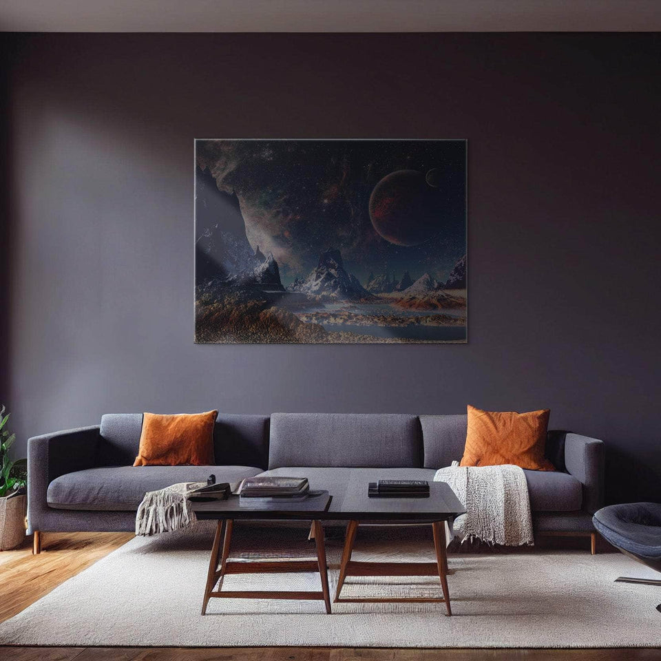 Mountains and Space Wall Art – Canvas Freaks