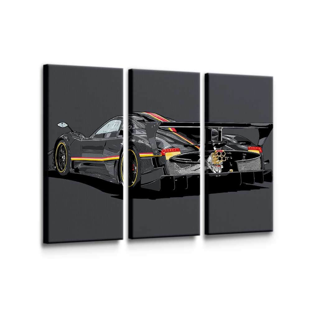 Pagani Zonda Revolucion Wall Art – Canvas Freaks