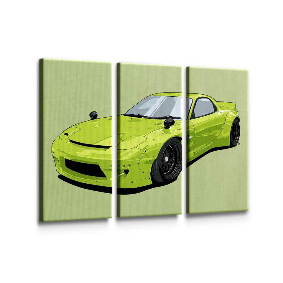 Mazda RX7 FD Wall Art – Canvas Freaks