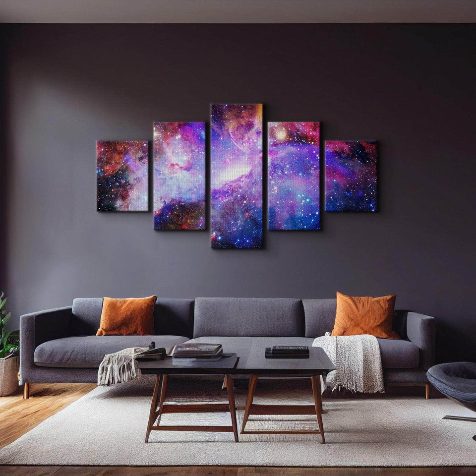 Galaxy Nebula Wall Art – Canvas Freaks