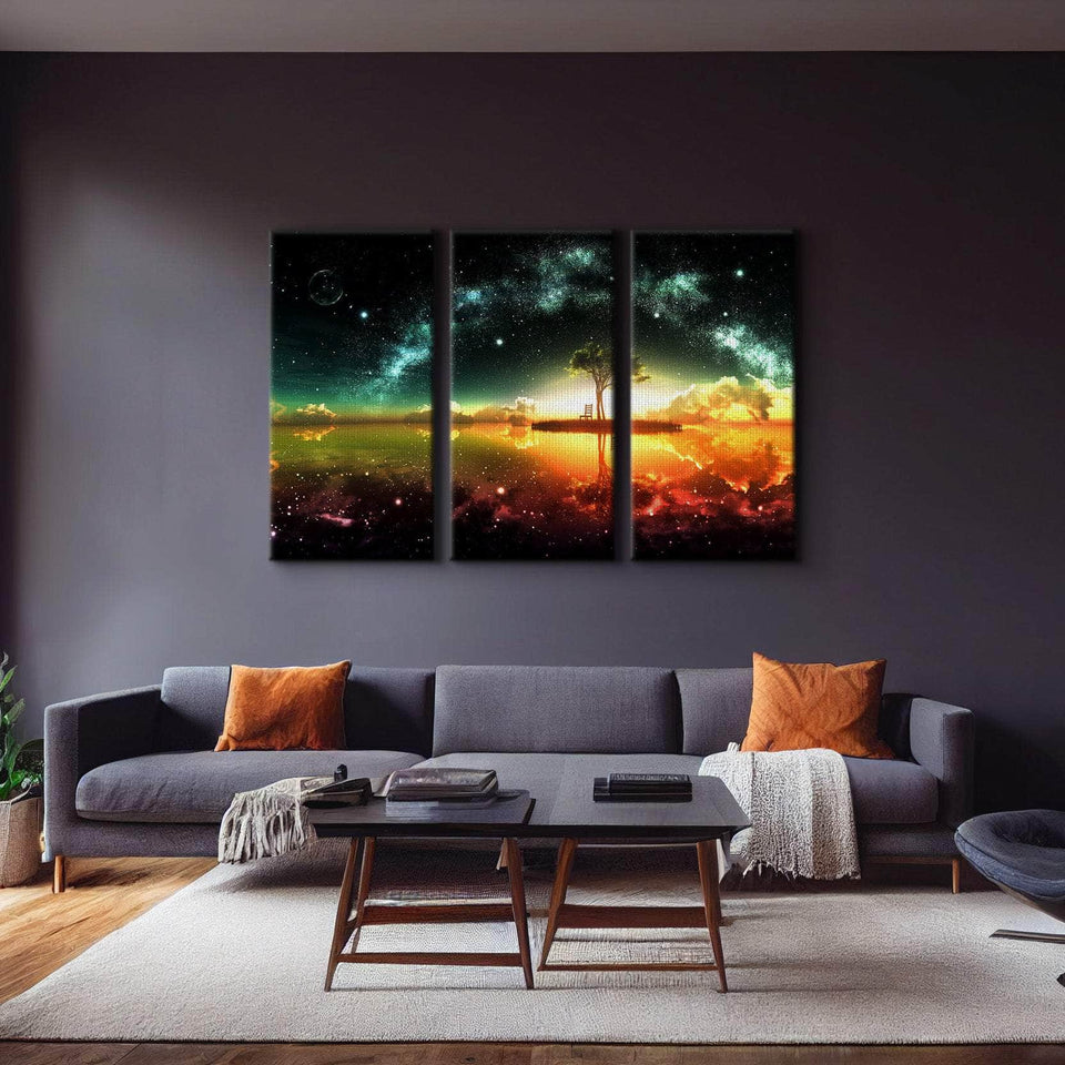 Space Ocean Wall Art – Canvas Freaks