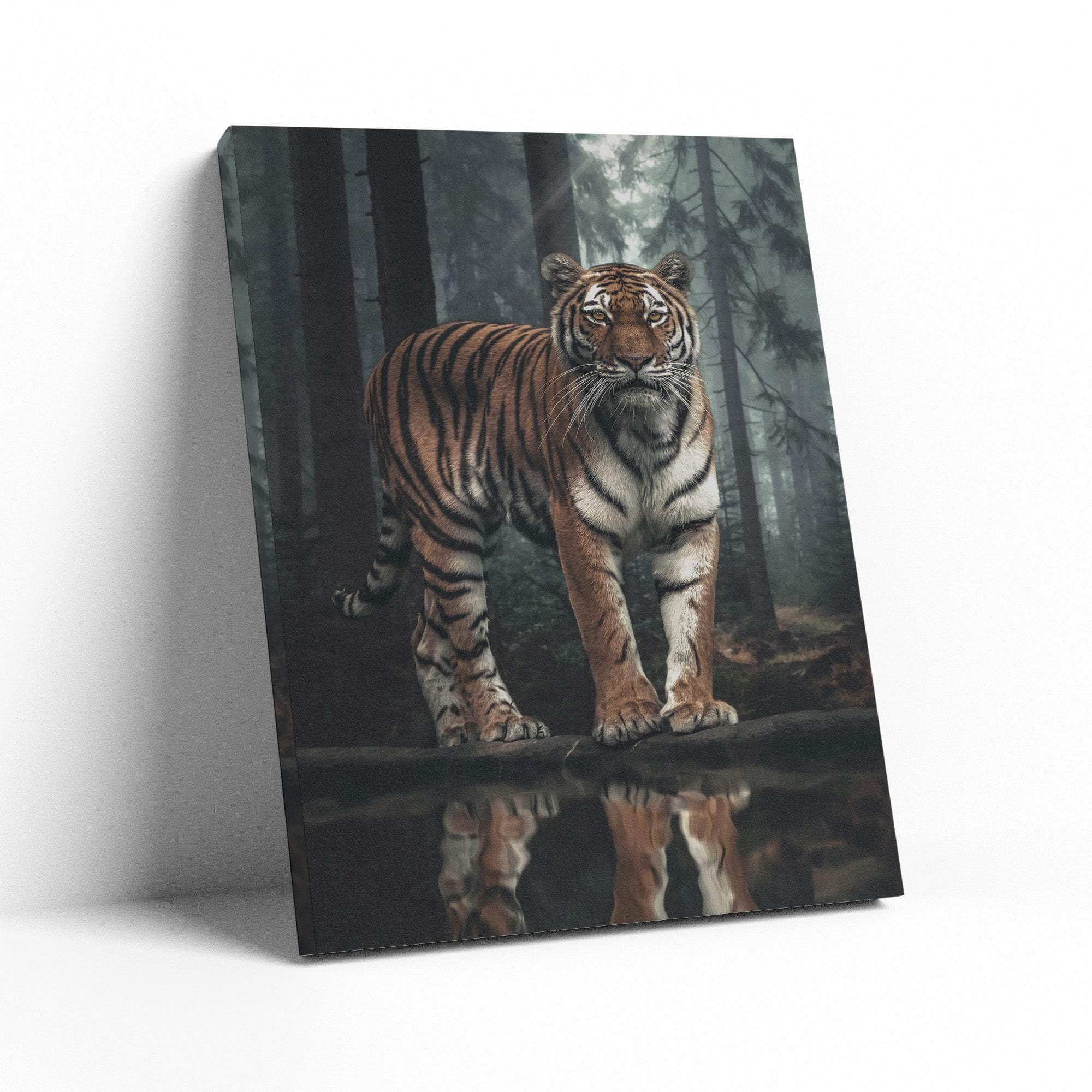 Tiger Reflection Wall Art – Canvas Freaks