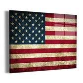 Rustic American Flag Wall Art – Canvas Freaks