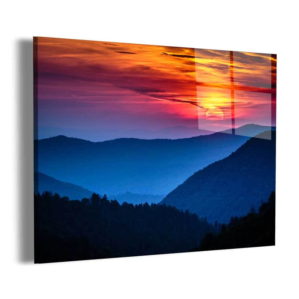 Smoky Mountains Haze National Park Wall Art – Canvas Freaks