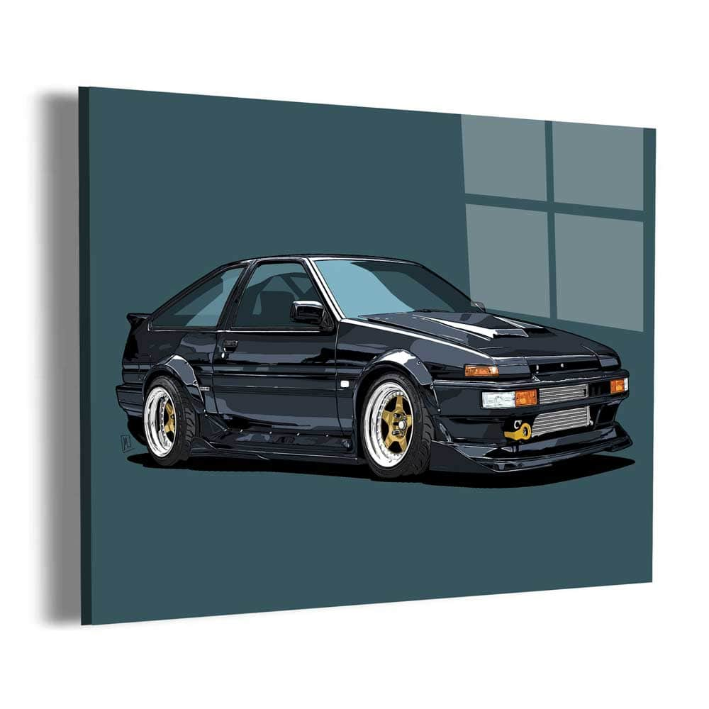 Toyota AE86 Wall Art – Canvas Freaks