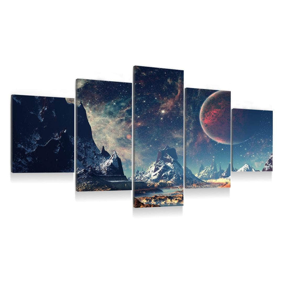 Mountains and Space Wall Art – Canvas Freaks