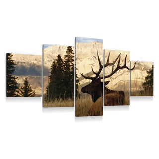 Elk in the Woods Wall Art – Canvas Freaks