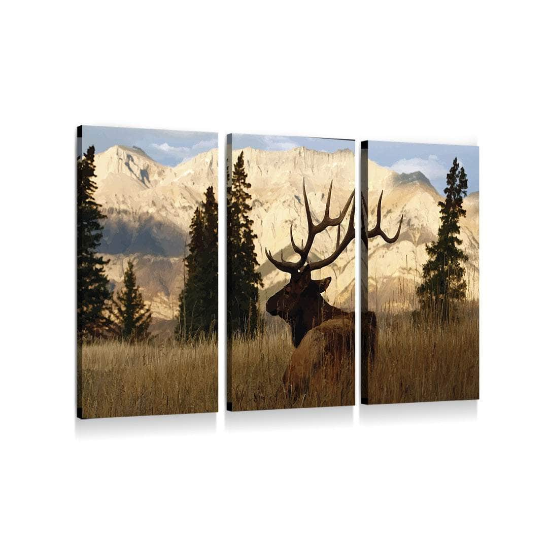 Elk in the Woods Wall Art – Canvas Freaks