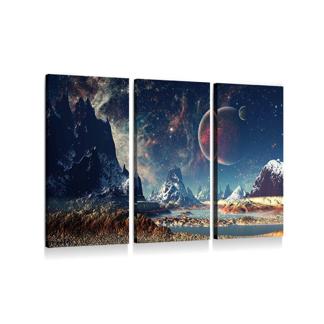 Mountains and Space Wall Art – Canvas Freaks