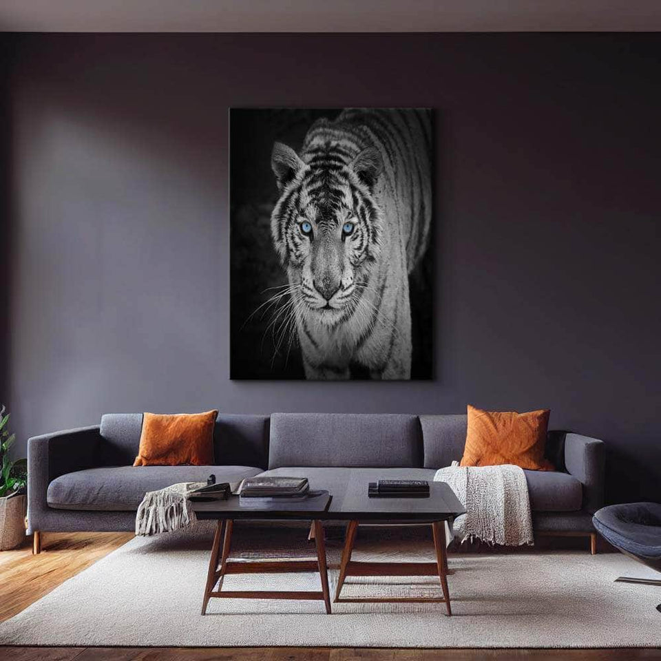 White Tiger Wall Art – Canvas Freaks