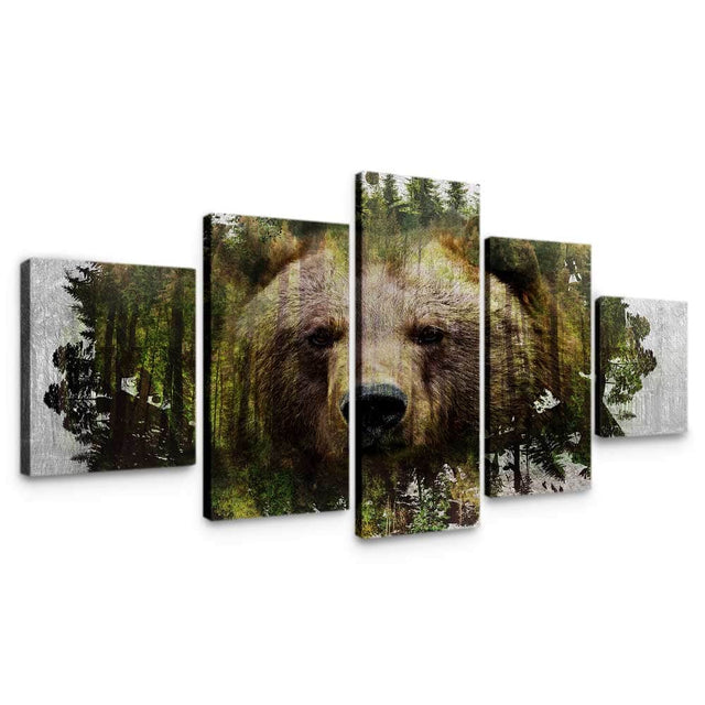 Bear Habitat Wall Art – Canvas Freaks