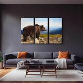 Bear In The Mountain Wall Art – Canvas Freaks