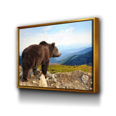 Bear In The Mountain Wall Art – Canvas Freaks