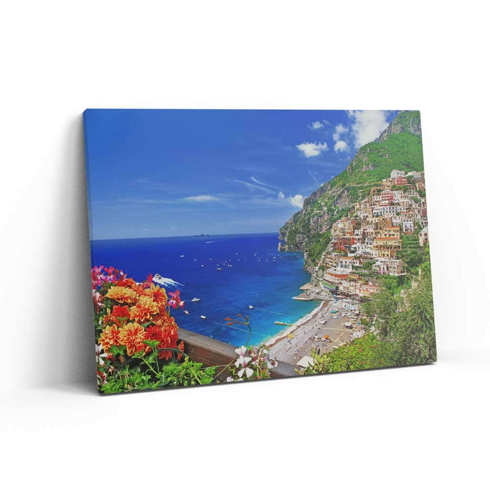 Coast of Amalfi Italy Wall Art – Canvas Freaks