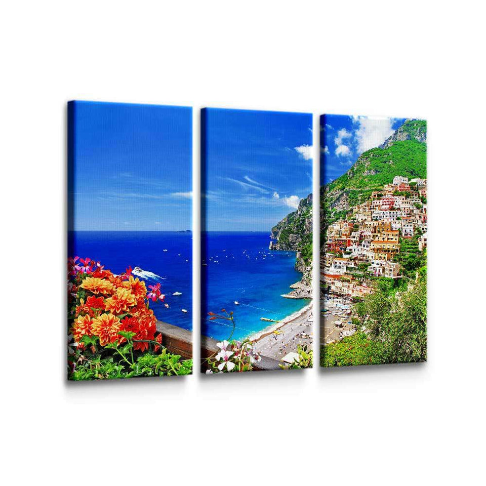 Coast of Amalfi Italy Wall Art – Canvas Freaks