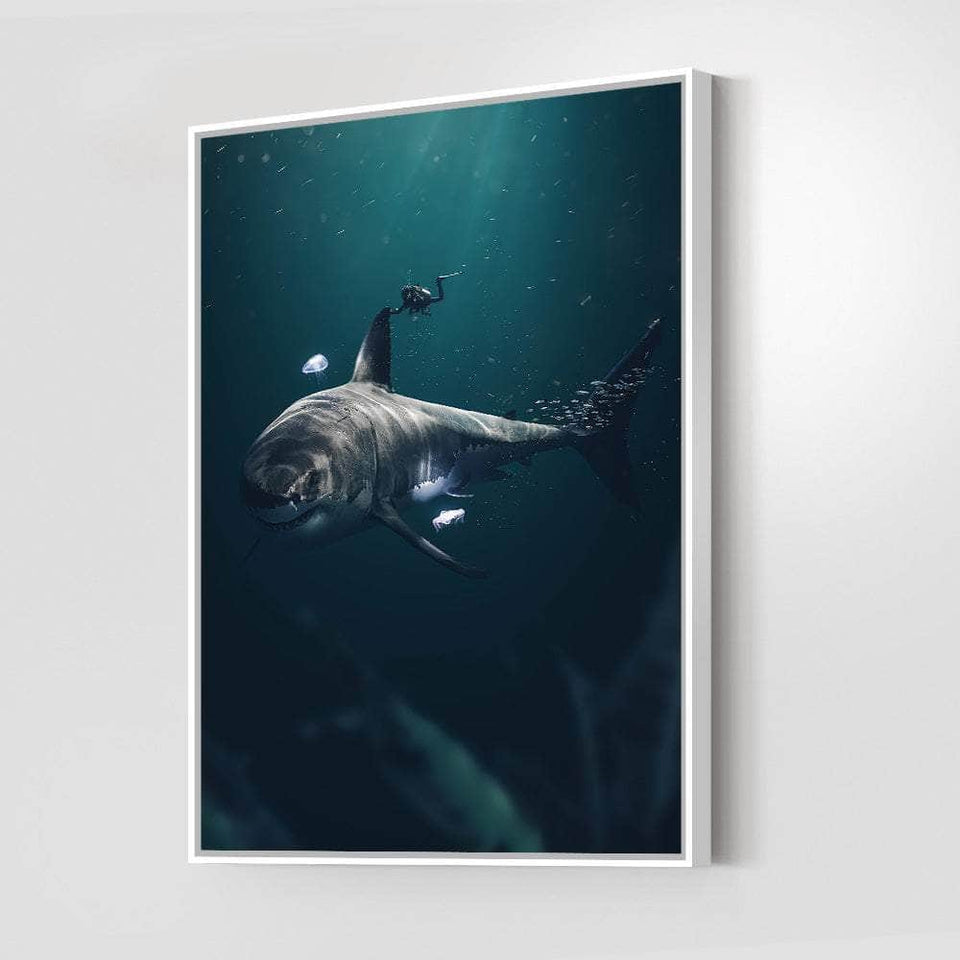 Megalodon Wall Art – Canvas Freaks