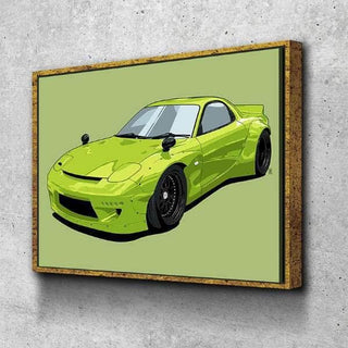 Mazda RX7 FD Wall Art – Canvas Freaks